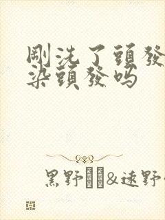 刚洗了头发可以染头发吗