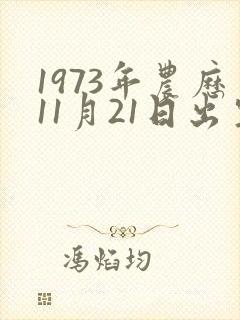1973年农历11月21日出生人的命运