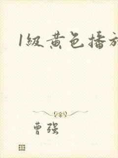 1级黄色播放片