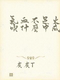 气血不足火气旺吃什么中成药封面