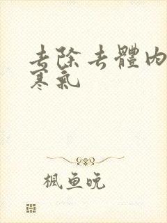 去除去体内湿气寒气