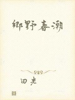 乡野春潮封面