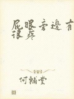 屁眼旁边有个包很疼