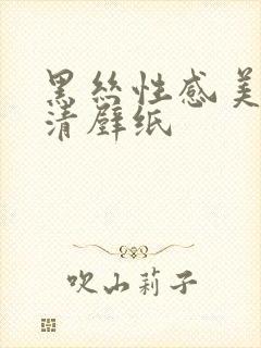 黑丝性感美女高清壁纸封面