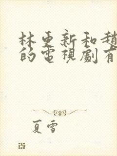 林更新和赵丽颖的电视剧有哪些