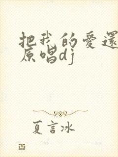 把我的爱还给我原唱dj