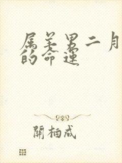 属羊男二月出生的命运