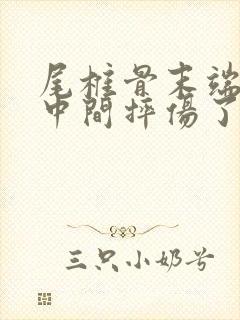 尾椎骨末端屁股中间摔伤了疼