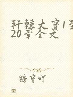 轩辕大宝1至720章全文