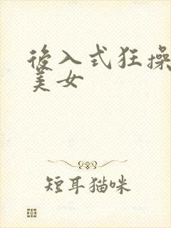 后入式狂操黑丝美女