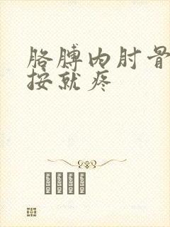 胳膊内肘骨头一按就疼