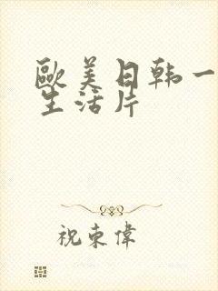 欧美日韩一级性生活片