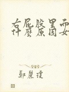 右屁股里面疼是什么原因女性