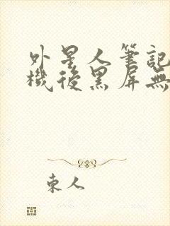 外星人笔记本待机后黑屏无法唤醒