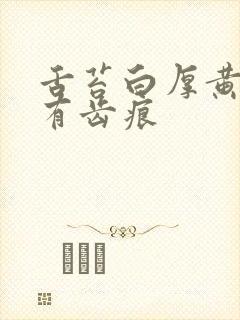 舌苔白厚黄腻且有齿痕