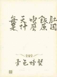 每天吃饭肚子胀是什么原因?