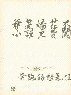 爷是娇花不种田小说免费阅读全文