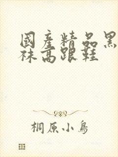 国产精品黑色丝袜高跟鞋