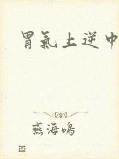 胃气上逆中成药