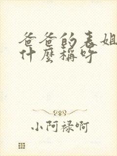 爸爸的表姐夫叫什么称呼