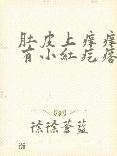 肚皮上痒痒挠后有小红疙瘩封面