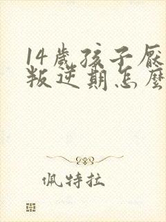 14岁孩子厌学叛逆期怎么办