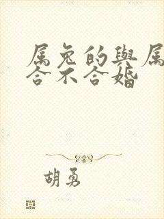 属兔的与属兔的合不合婚