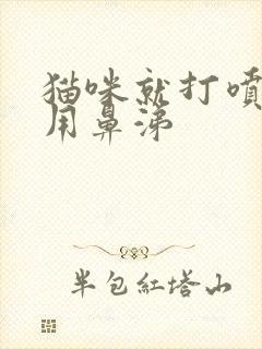 猫咪就打喷嚏没用鼻涕