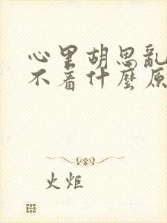 心里胡思乱想睡不着什么原因