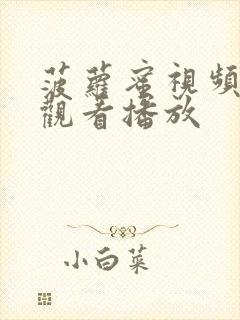 菠萝蜜视频在线观看播放