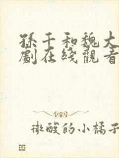 孙千和魏大勋新剧在线观看