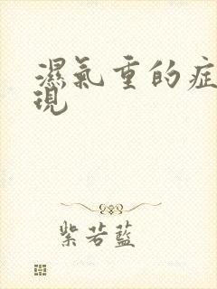 湿气重的症状表现