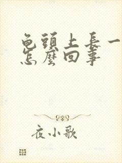 龟头上长一红点怎么回事