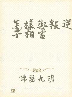 怎样与叛逆期孩子相处封面