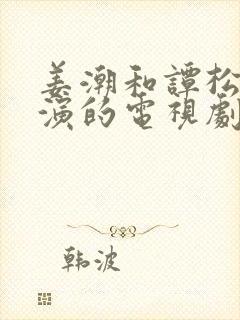 姜潮和谭松韵主演的电视剧