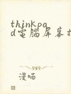 thinkpad电脑屏幕摔坏了花屏封面