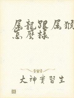 属龙跟属猴姻缘怎么样封面