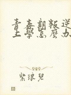 青春期叛逆不想上学怎么办