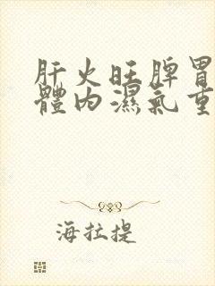 肝火旺脾胃不好体内湿气重