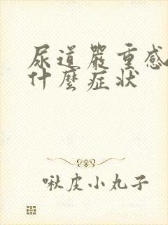 尿道严重感染有什么症状封面