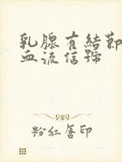 乳腺有结节3级血流信号