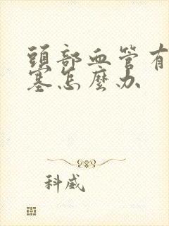 头部血管有点堵塞怎么办