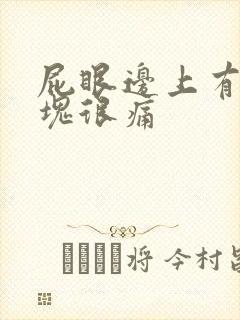 屁眼边上有个硬块很痛