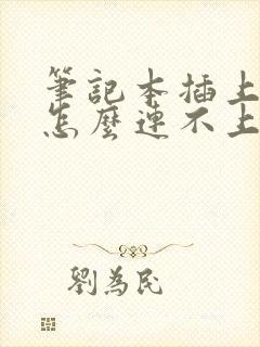 笔记本插上网线怎么连不上网