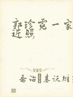 郭珍霓一家三口近照封面