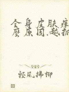 全身皮肤痒是什么原因.越抓越痒封面