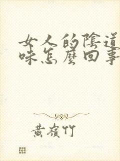 女人的阴道有臭味怎么回事