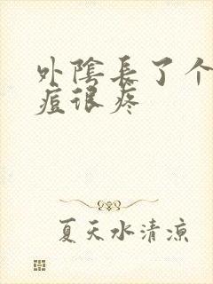 外阴长了个红痘痘很疼