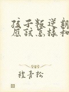 孩子叛逆期父母应该怎样和孩子交流