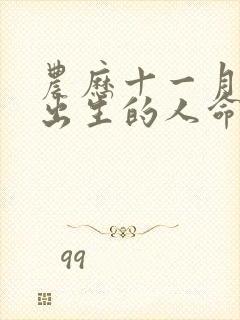 农历十一月初八出生的人命运